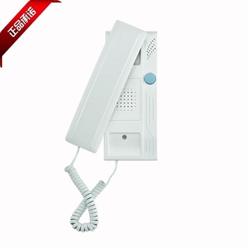 Unitate internă cu două fire pentru interfon de bloc - audio, extensie universală, compatibilă cu soneria