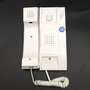 Unitate internă cu două fire pentru interfon de bloc - audio, extensie universală, compatibilă cu soneria