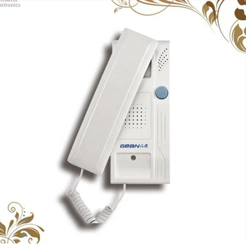 Dvojvodičová vnútorná jednotka pre domový interkom – zvuková verzia, univerzálne rozšírenie, kompatibilná so zvončekom