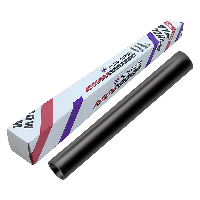 Φιλμ παραθύρων αυτοκινήτου με προστασία από έκρηξη, διπλό στρώμα μεταλλικού μαγνητικού ελέγχου, θερμική ανακλαστική μόνωση, πάχος 2 mil, διαπερατότητα φωτός 6–75%, UV προστασία 99,9%