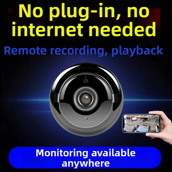 Inteligentná kamera pre domovú ochranu s 1080p, nočné videnie, dosah 10-30 m, 3,6 mm objektív, ovládanie cez mobilnú aplikáciu (iOS)