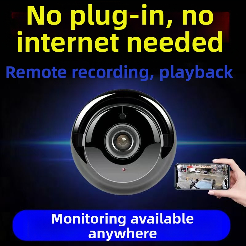Inteligentná kamera pre domovú ochranu s 1080p, nočné videnie, dosah 10-30 m, 3,6 mm objektív, ovládanie cez mobilnú aplikáciu (iOS)