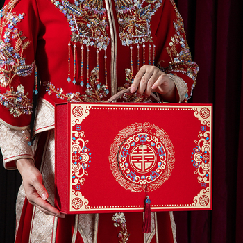 Подаръчна кутия за сватбени подаръци, хартиена, с печат 'Happy', без пробиване за монтаж, подходяща за сватби