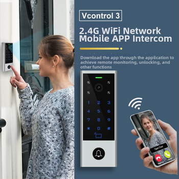 Secukey Vcontrol-3 zariadenie na ovládanie prístupu kartou, kapacita 1000 používateľov, rozhranie Wiegand, 125 kHz, napájanie 12V DC