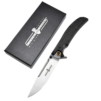 Πτυσσόμενο μαχαίρι επιβίωσης για εξωτερικές χρήσεις, με μηχανισμό γρήγορου ανοίγματος και ρουλεμάν