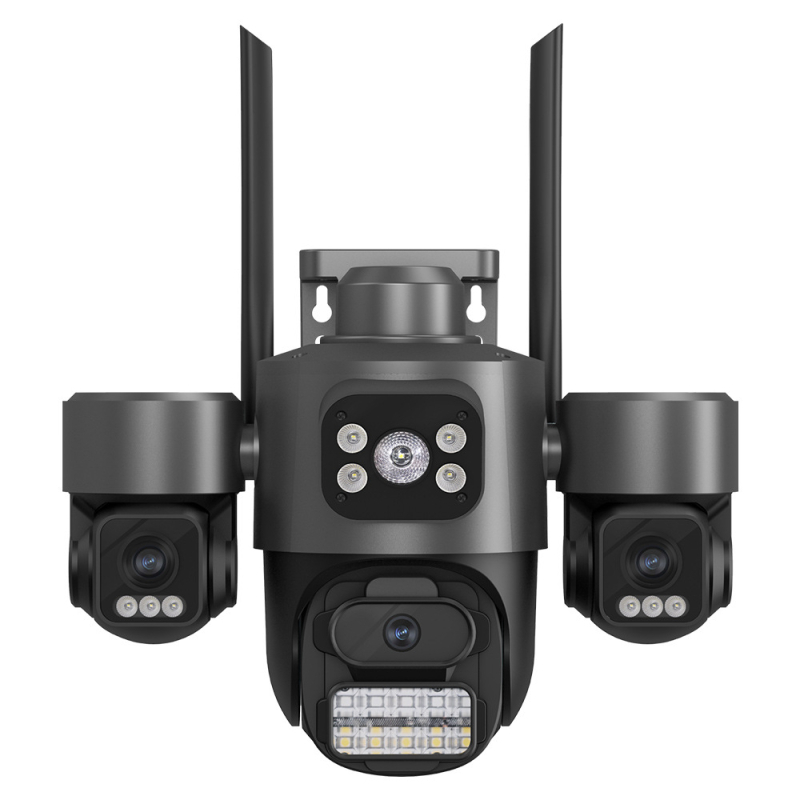 Ασύρματη κάμερα επιτήρησης με WiFi, 3 MP, φακός 4 mm, νυχτερινή όραση, έλεγχος μέσω εφαρμογής