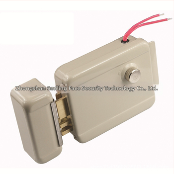 1073 Elektrický zámok s ovládaním pre spoločné a kancelárske dvere, drevené a kovové dvere, 12V, moderný minimalistický štýl