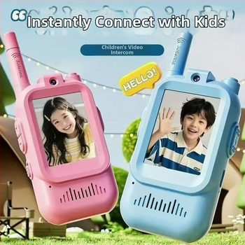 Detské videowalkie s PCBA riadiacou doskou – obojsmerné video volanie, video interkom, kapacita 100000
