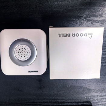 Káblový zvonček na dvere 12V, model B12, Ding-Dong zvuk, 4-žilové káblovanie, vhodné pre domové a hotelové dvere