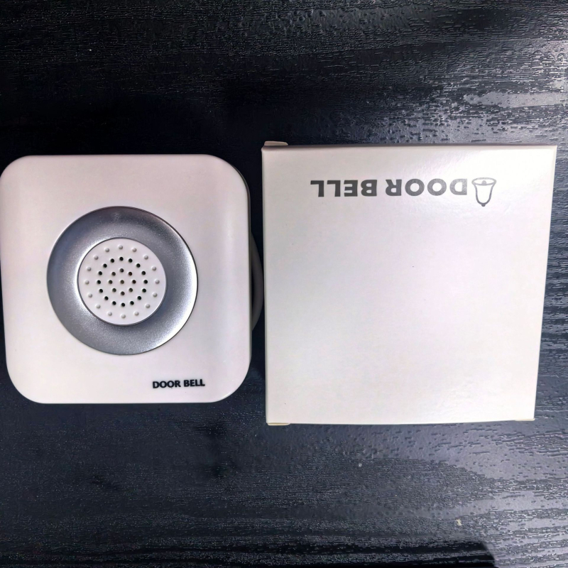 Káblový zvonček na dvere 12V, model B12, Ding-Dong zvuk, 4-žilové káblovanie, vhodné pre domové a hotelové dvere