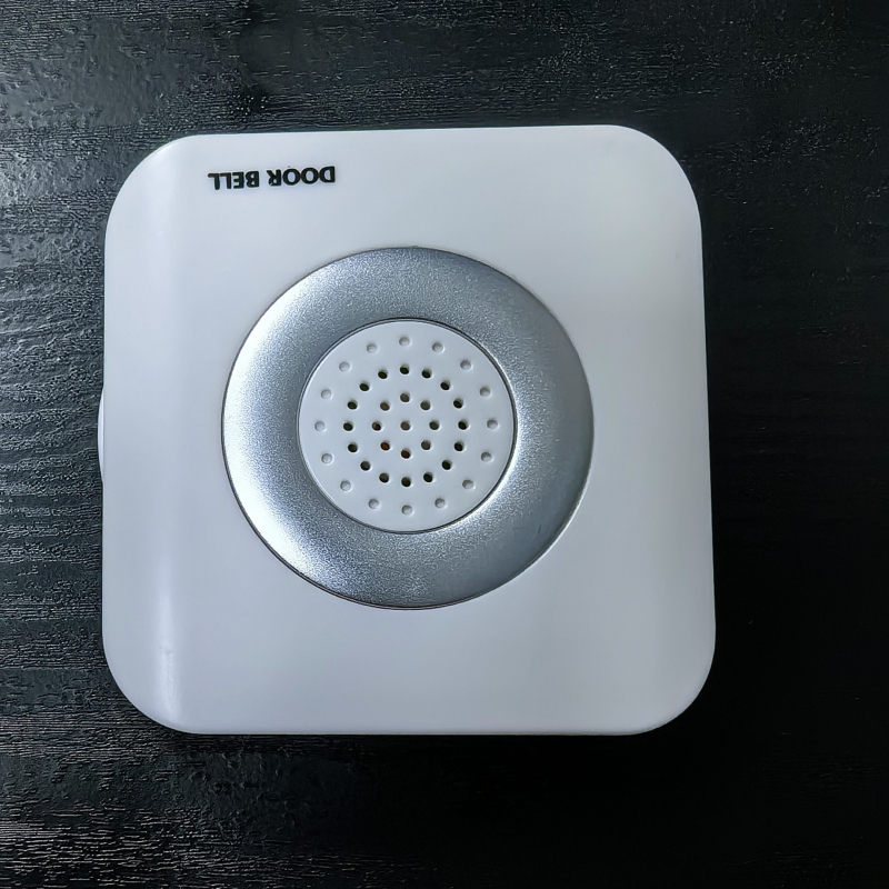 Káblový zvonček na dvere 12V, model B12, Ding-Dong zvuk, 4-žilové káblovanie, vhodné pre domové a hotelové dvere