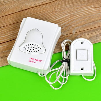 Ενσύρματο θυροτηλέφωνο Listener, μοντέλο 01, τροφοδοσία με δύο μπαταρίες AA (3V), ήχος Ding Dong, κατανάλωση 0.1W