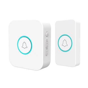 Ασύρματος θυροτηλέφωνο οικιακής χρήσης – μοντέλο M03, τροφοδοσία με 2 μπαταρίες AA, 36 ήχοι κλήσης, κατάλληλο για οικία και εργοστάσιο