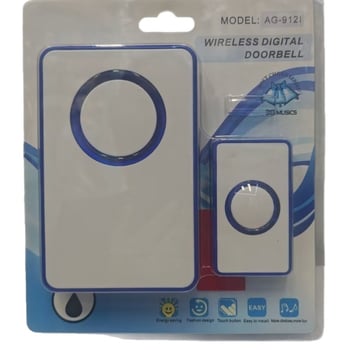 Ασύρματο κουδούνι πόρτας, μοντέλο 885684, τάση 110–220 V, 38 μελωδίες, κατάλληλο για οικιακή χρήση