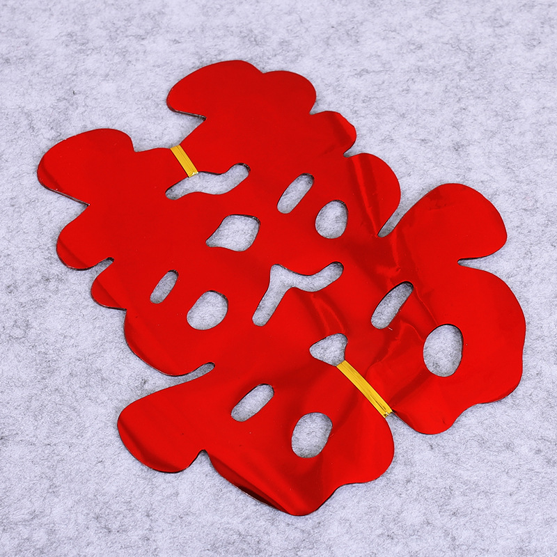 Műanyag esküvői dekoráció Kettős Boldogság szimbólummal autóhoz és szobához, Blessing márka