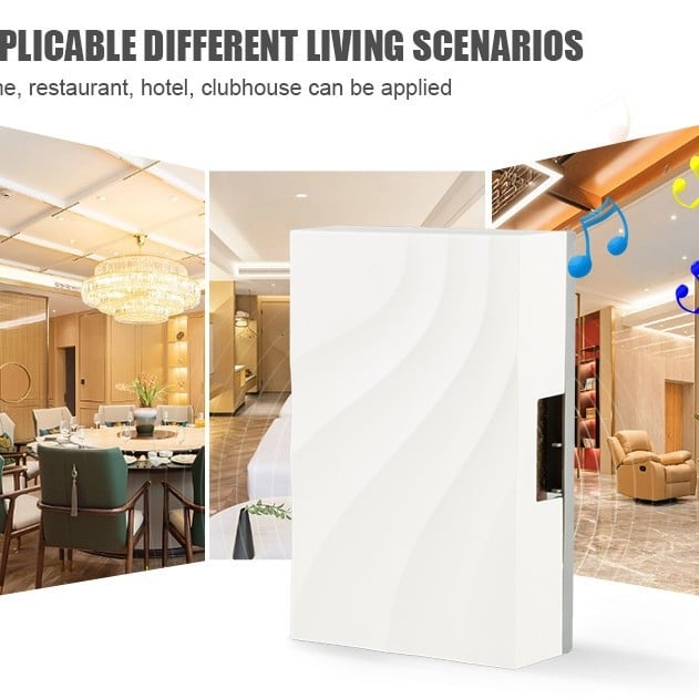 Ενσύρματος μηχανικός θυροτηλέφωνος Ding Dong, μοντέλο Q-801, τροφοδοσία 220V, χωρίς μπαταρία, ήχος Ding Dong, κατάλληλο για ξενοδοχείο, διαμέρισμα, κατοικία