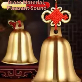 Bakreni zvon Yan Hui, kineskog stila Feng Shui ukras
