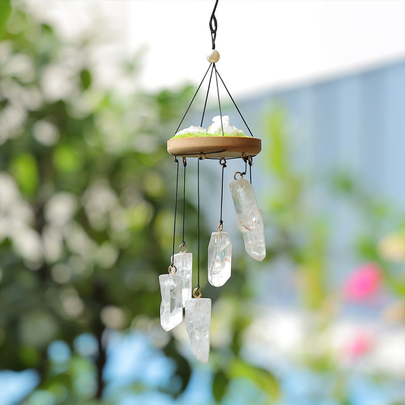 Kristalni viseći zvončić za ukras, moderni minimalistički stil, poklon spreman, Dreamer's handmade