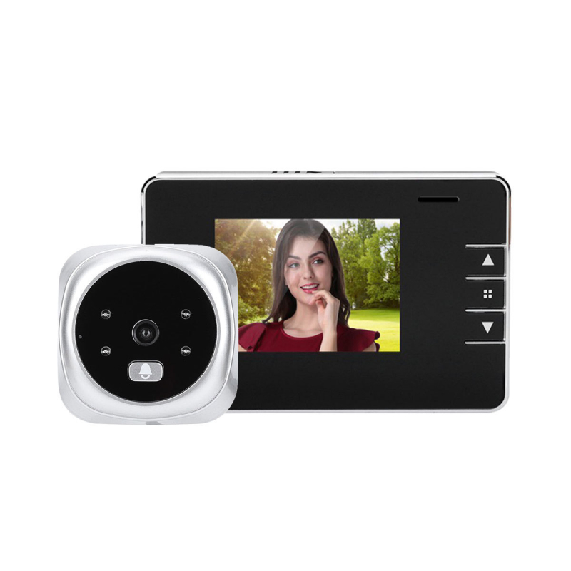 Unutarnji vizualni zvonac za vrata s kamerom i snimanjem videa, 32 GB memorije