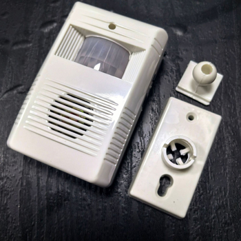 MR-33 indukčný zvonček na dvere, 16 melódií, napájanie 4,5V DC, DC-DC, vhodné pre obchody, hotely, reštaurácie a kancelárie