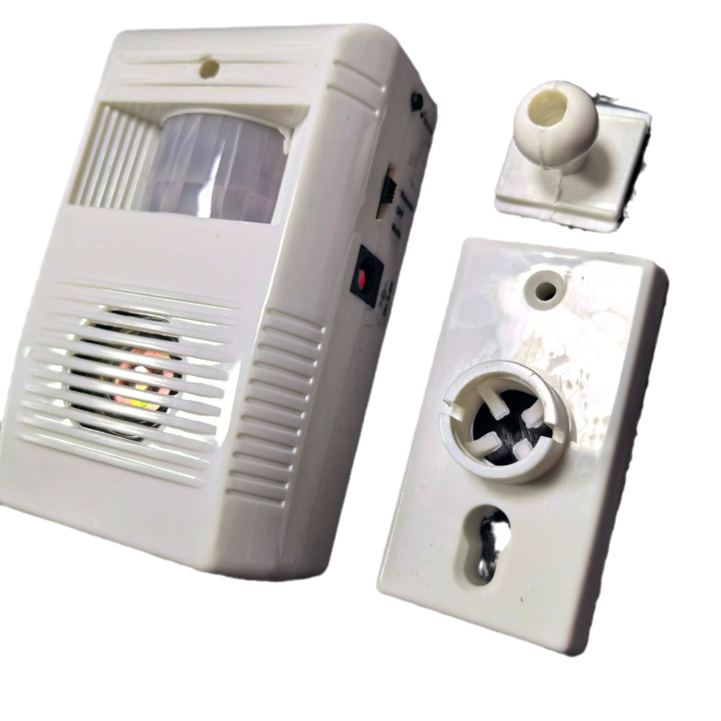 MR-33 indukčný zvonček na dvere, 16 melódií, napájanie 4,5V DC, DC-DC, vhodné pre obchody, hotely, reštaurácie a kancelárie