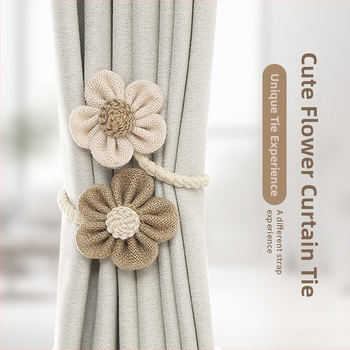 FY závesná páska – ohybná, bez vŕtania, pastoraálny štýl, bavlna a ľan, nie je personalizovateľná