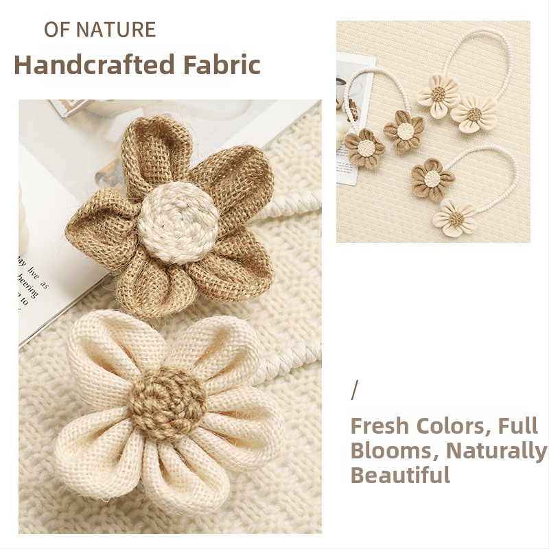 FY závesná páska – ohybná, bez vŕtania, pastoraálny štýl, bavlna a ľan, nie je personalizovateľná