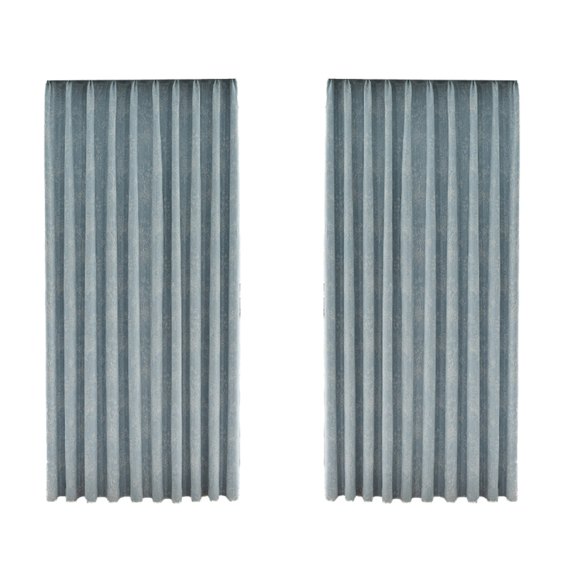 Zavjese Chenille Jacquard, moderno minimalistički stil, blackout za spavaću sobu, dizajn Lanting Master