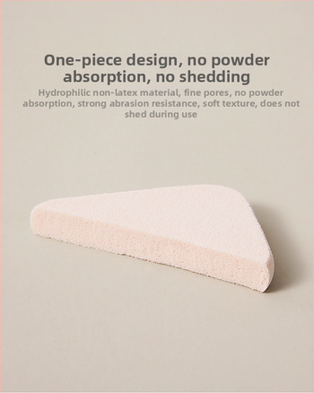 Today's Escape mokrý puff, SBR, kruhový, 2 kusy — šetrný k pokožke, elastický, dvojúčelový nástroj na líčenie do štúdia