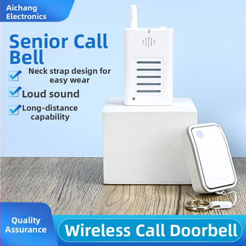 Bezdrôtový zvonček RG200 – prijímač s Type-C napájaním; vysielač 12V23A; dosah až 250 m (cez stenu 100 m); napájanie prijímača: 3x AA batérie alebo priame pripojenie; prevádzková teplota -20°C až 45°C