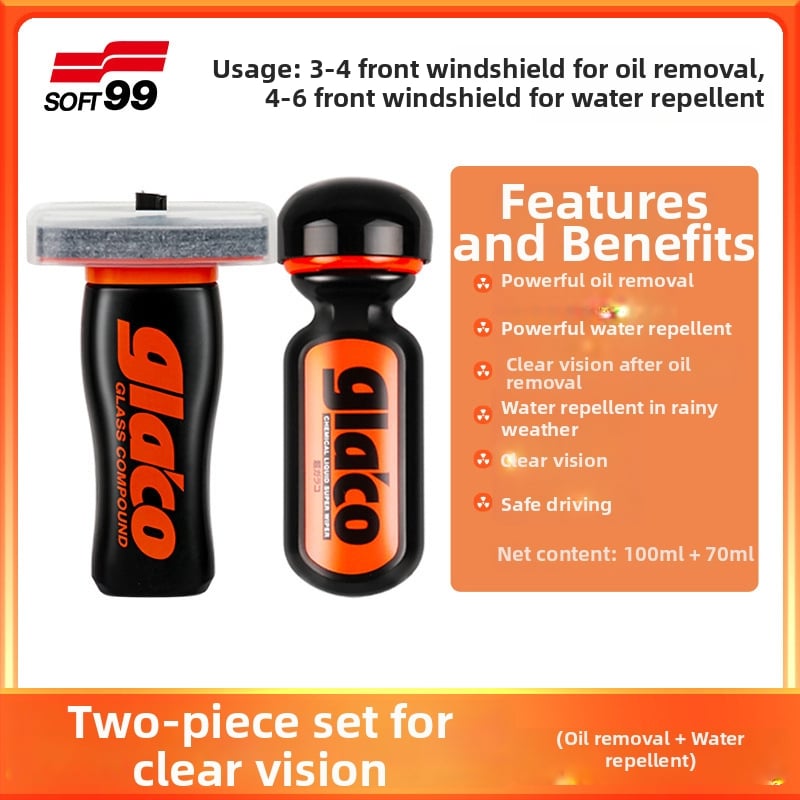 Απομακρυντικό φιλμ λαδιού για γυαλιά αυτοκινήτου και καθρέπτη οπισθοπορείας — Μάρκα Other; Τύπος: Απομακρυντής φιλμ λαδιού για γυαλί; Κύρια συστατικά: Default item; Διάρκεια ζωής: Other; Πρότυπα ποιότητας: Other