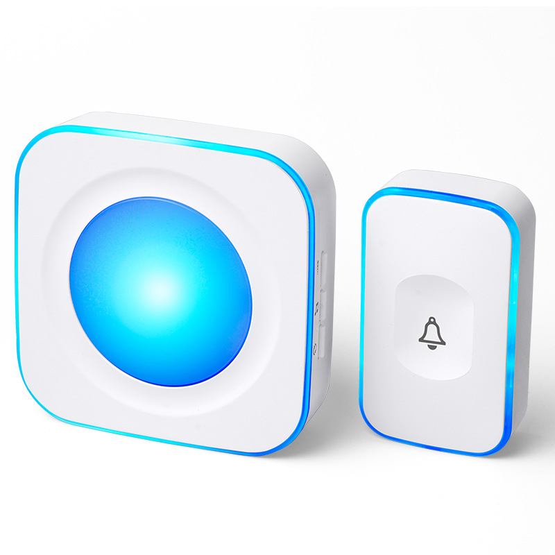 Sonerie wireless cu două receptoare, telecomandă, pentru locuință și birou