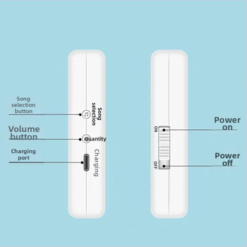 Sonerie wireless cu vibrații și lumini colorate, pager pentru persoane în vârstă și surde, cu baterie litiu și lumină de noapte