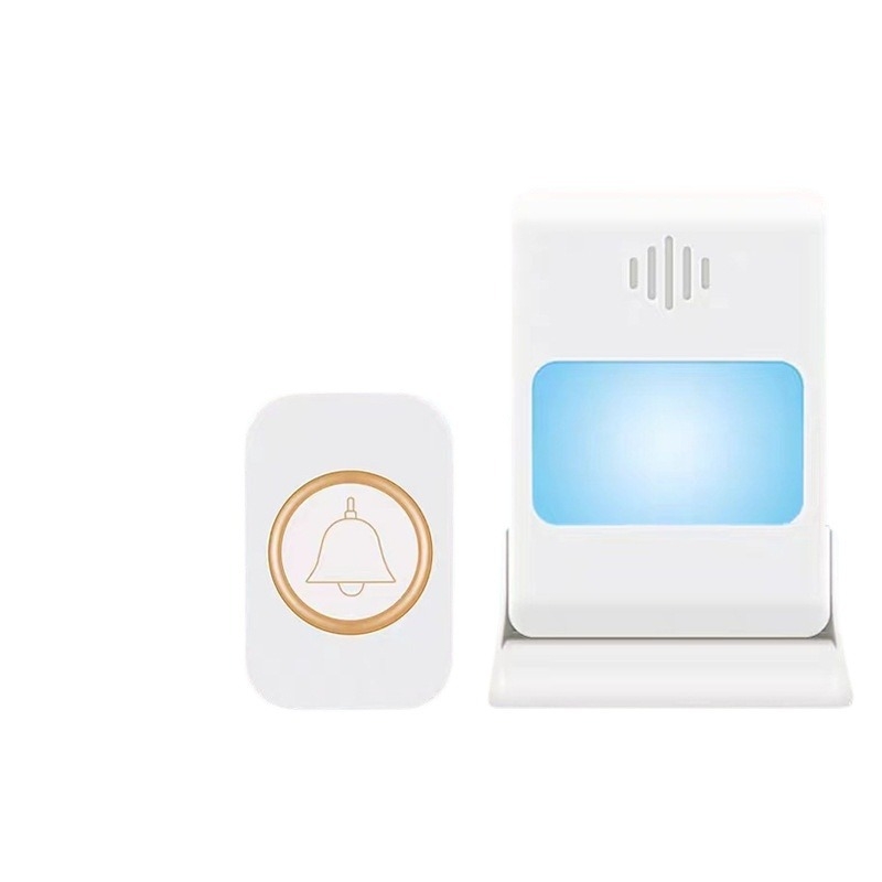 Sonerie wireless pentru ușă CMF1788 – vibrații, 39 tonalități, iluminare de noapte, alimentare DC5.0V sau baterii 2032/14500 Li, consum 0.5W