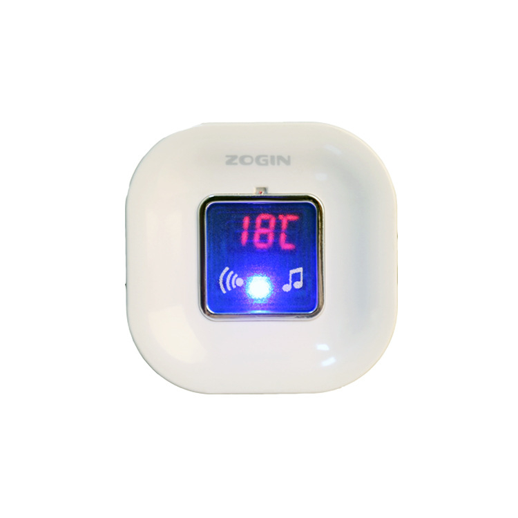 Sonerie wireless pentru ușă ZOGIN B18-WG, alimentare AC 110-260V, 51 sonerii, consum 0,1W, potrivit pentru casă, hotel, școală, club, apartament