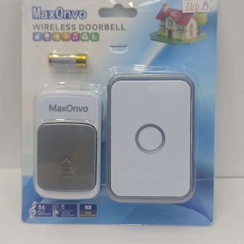 Sonerie wireless cu telecomandă, alimentare DC 3V, 36 tonalități — pentru casă, birou, hoteluri și spații publice