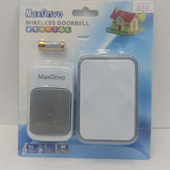 Sonerie wireless cu telecomandă, alimentare DC 3V, 36 tonalități — pentru casă, birou, hoteluri și spații publice