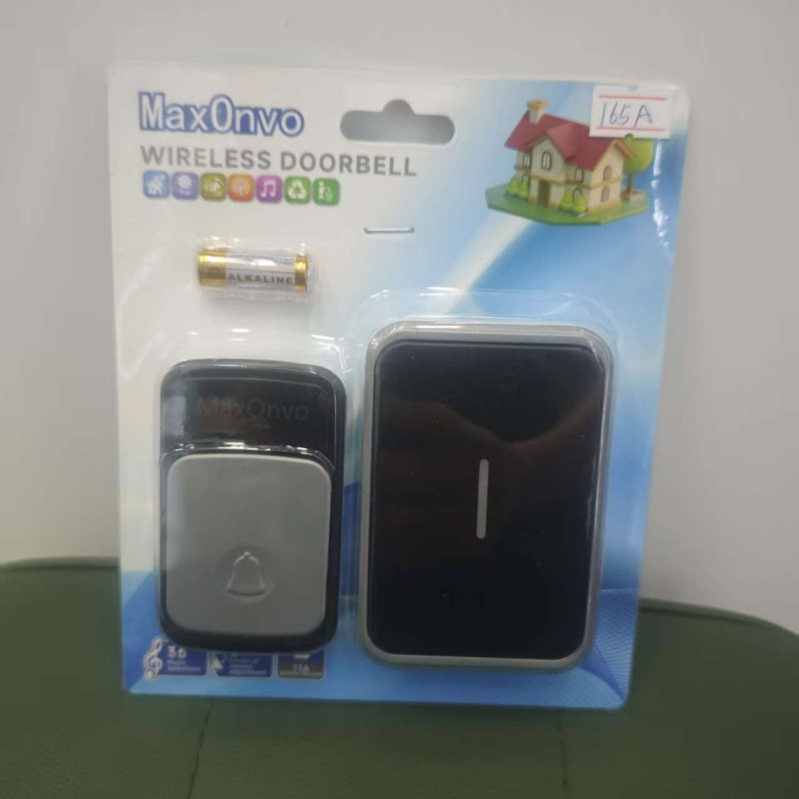 Sonerie wireless cu telecomandă, alimentare DC 3V, 36 tonalități — pentru casă, birou, hoteluri și spații publice