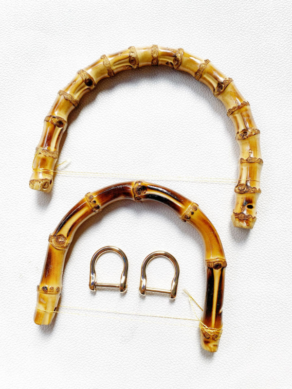 Λαβή απο μπαμπού για αποσκευές – πραγματική λαβή μπαμπού, φυσικός μοτίβος μπαμπού, εξαιρετικά ελαφριά, μείωση βάρους