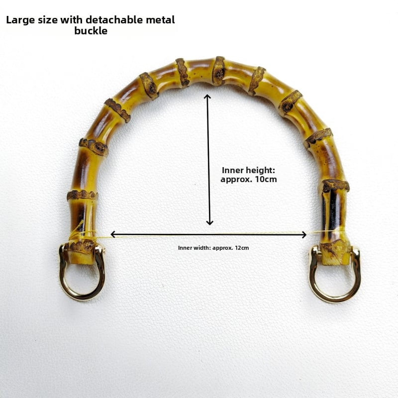 Λαβή απο μπαμπού για αποσκευές – πραγματική λαβή μπαμπού, φυσικός μοτίβος μπαμπού, εξαιρετικά ελαφριά, μείωση βάρους