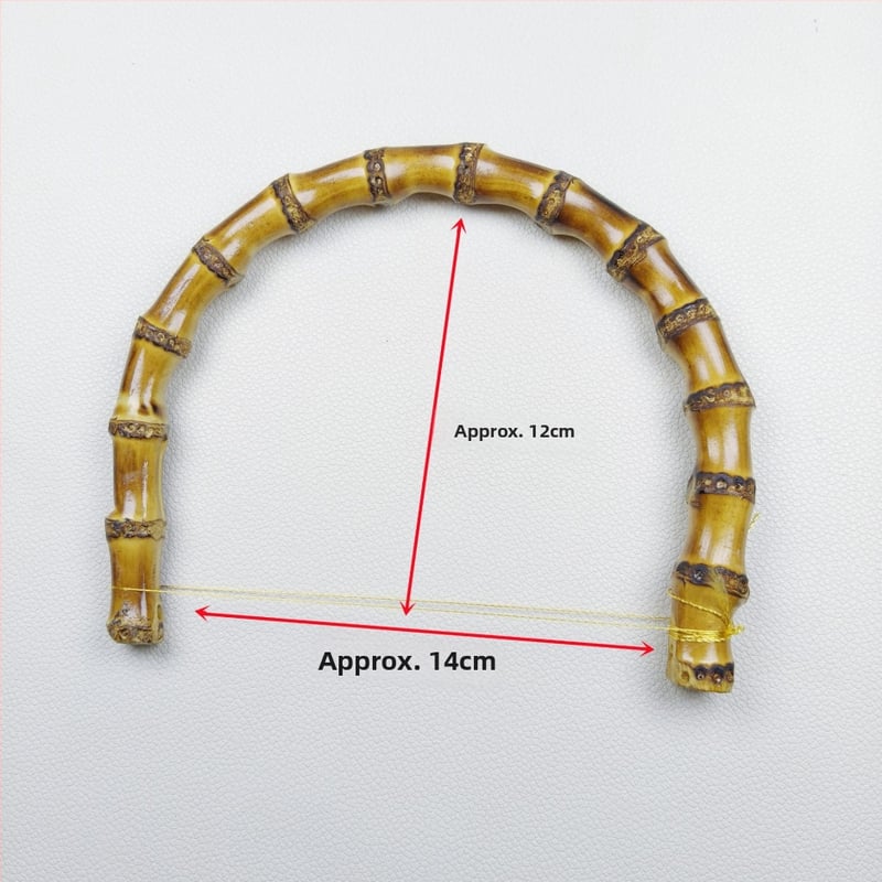 Λαβή απο μπαμπού για αποσκευές – πραγματική λαβή μπαμπού, φυσικός μοτίβος μπαμπού, εξαιρετικά ελαφριά, μείωση βάρους