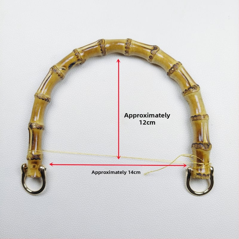 Λαβή απο μπαμπού για αποσκευές – πραγματική λαβή μπαμπού, φυσικός μοτίβος μπαμπού, εξαιρετικά ελαφριά, μείωση βάρους