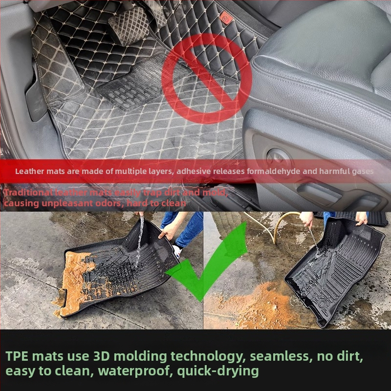 Hyundai Staria Gumová rohož do auta – nepremokavá, univerzálne použitie, LHD/RHD, tlač loga k dispozícii, prispôsobiteľné