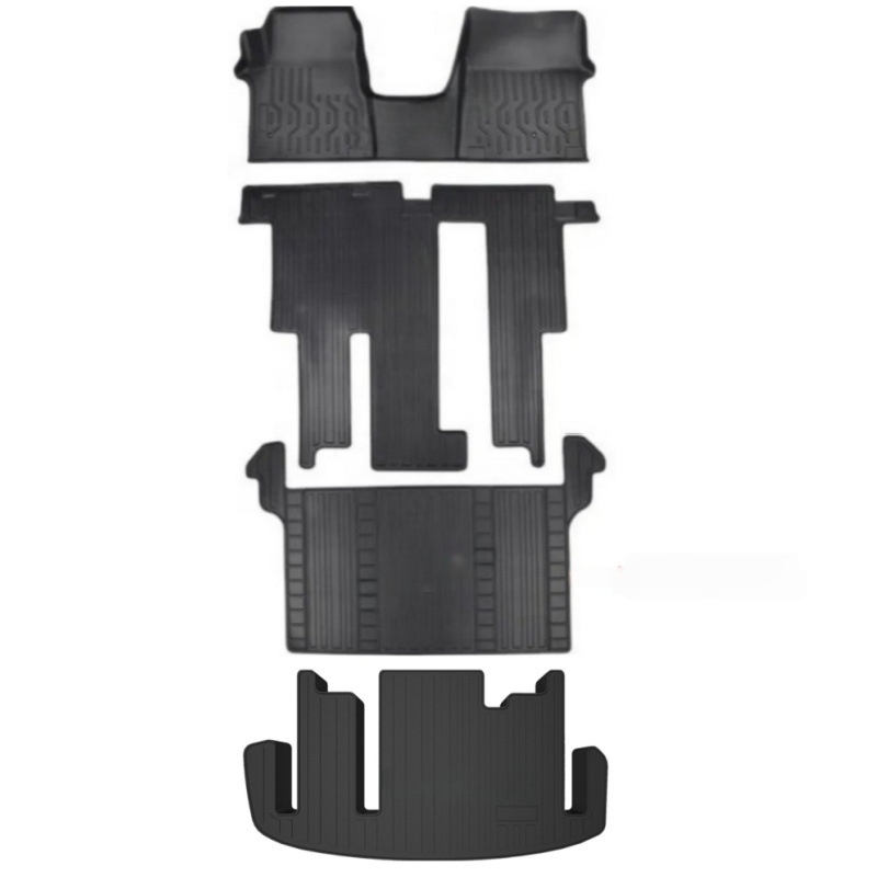 Covoraș podea Hyundai Staria din cauciuc – impermeabil, potrivire universală, pentru LHD/RHD, imprimare logo disponibilă, personalizabil