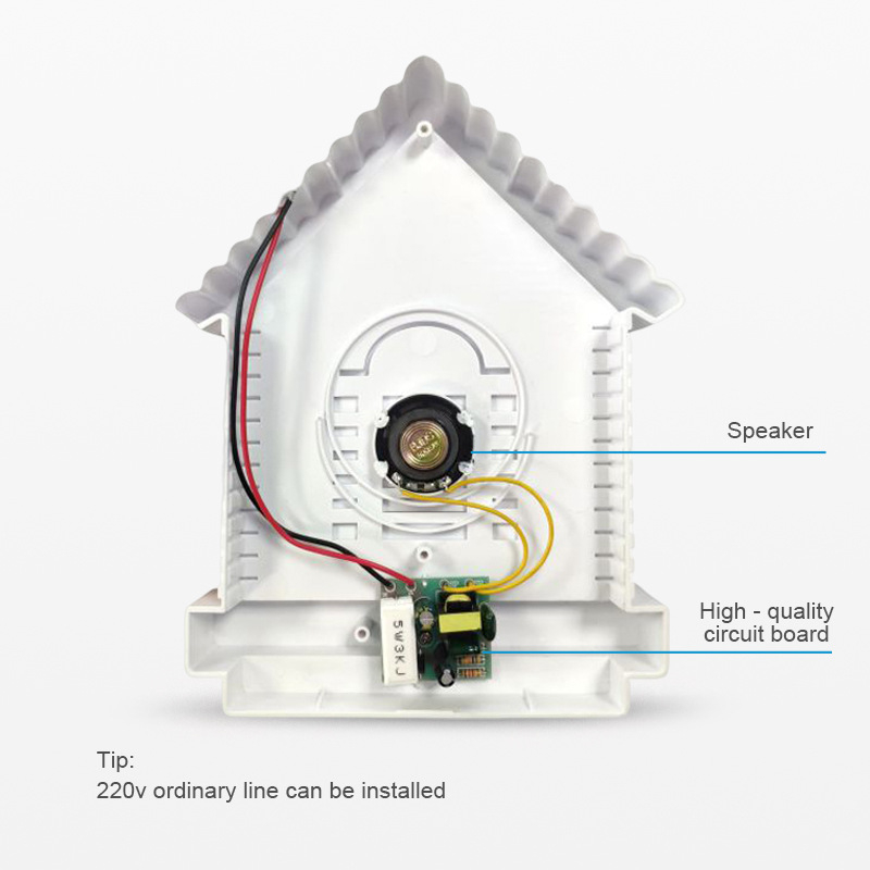 Vezani zvon za vrata, model Q-310, marka Xinhui, zvuk Birdcall, napajanje 220 V AC