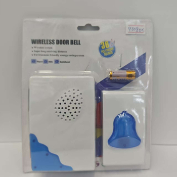 Hongling 8308DC Bezdrôtový zvonček do domácnosti, DC 12V, 18 melódií, 2W spotreba, diaľkové ovládanie