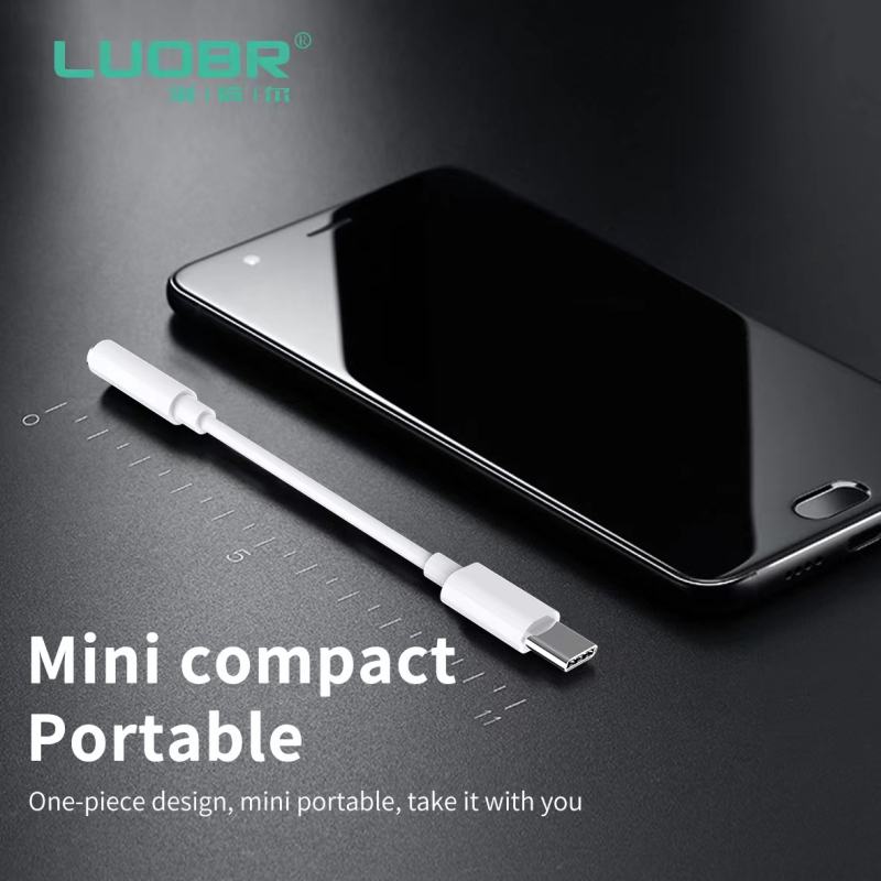 LBE N59 Ακουστικός μετατροπέας 3,5 mm σε Type-C για κινητά με θύρα Type-C