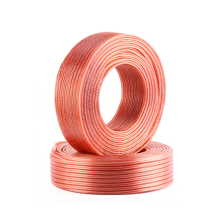 Ci Heng καλώδιο ομιλητών 2 πυρήνων με αγωγό από χαλκό επικαλυμμένο αλουμίνιο, μόνωση PVC, για εφαρμογές ήχου/βίντεο, εξωτερική χρήση