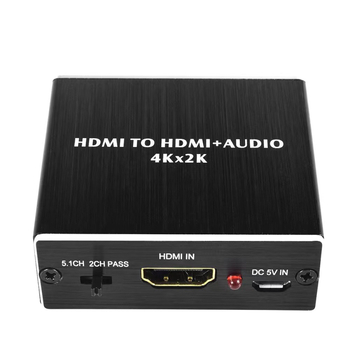 4K HDMI audio ekstraktor/splitter/dekoder s optičkim S/PDIF 3,5
