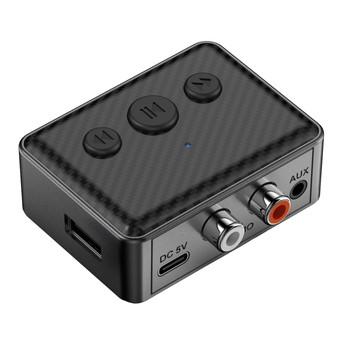 Bluetooth 5.4 audio receiver για αυτοκίνητο – Μοντέλο R21, Type-C τροφοδοσία, AUX/RCA έξοδος, αναπαραγωγή μουσικής από USB/U Disk